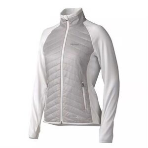 Marmot Variant Jacket White Grey Full Zip Medium